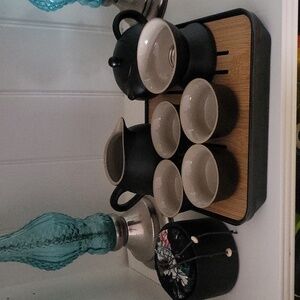 Ceramic/ironstone Chinese tea set